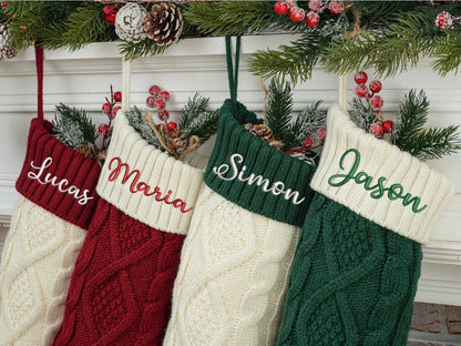 Personalized Family Christmas StockingsTM